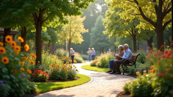 Comment transformer le jardin en espace de bien-être pour les seniors